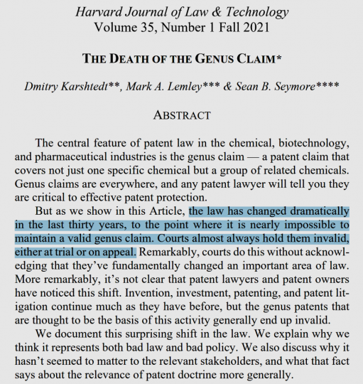 宽泛权利要求的死亡?_知识产权零距离网(IP0.cn)